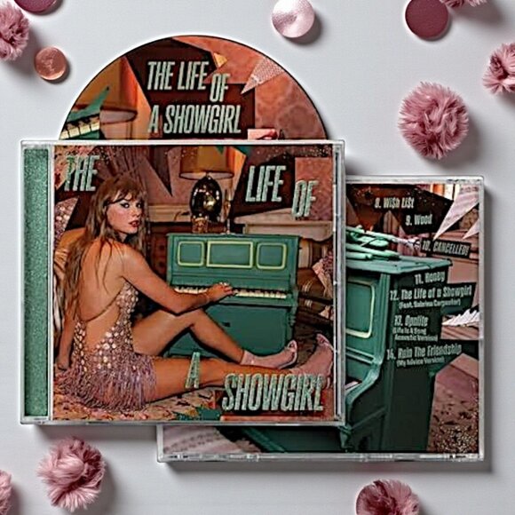 The Life Of A Showgirl CD Taylor Swift Life Is A Song Acoustic Version - Picture 1 of 6
